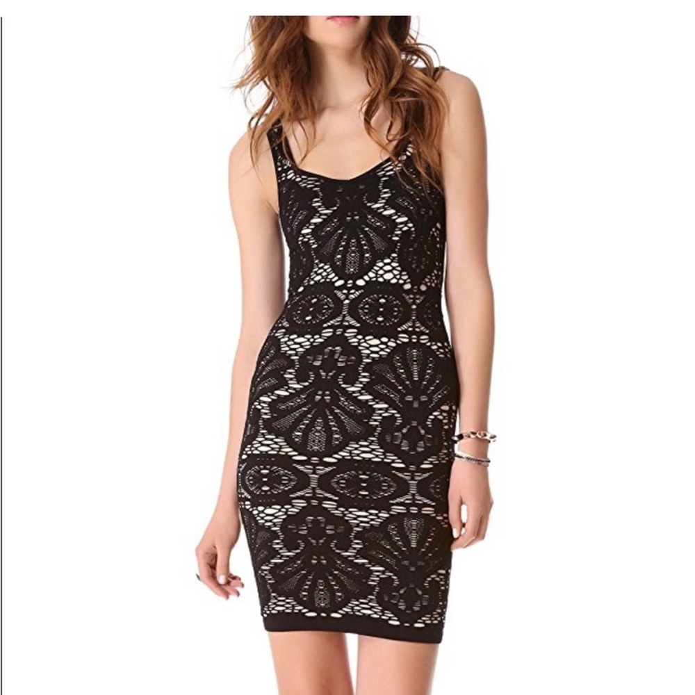 Free People medium / large  black dress